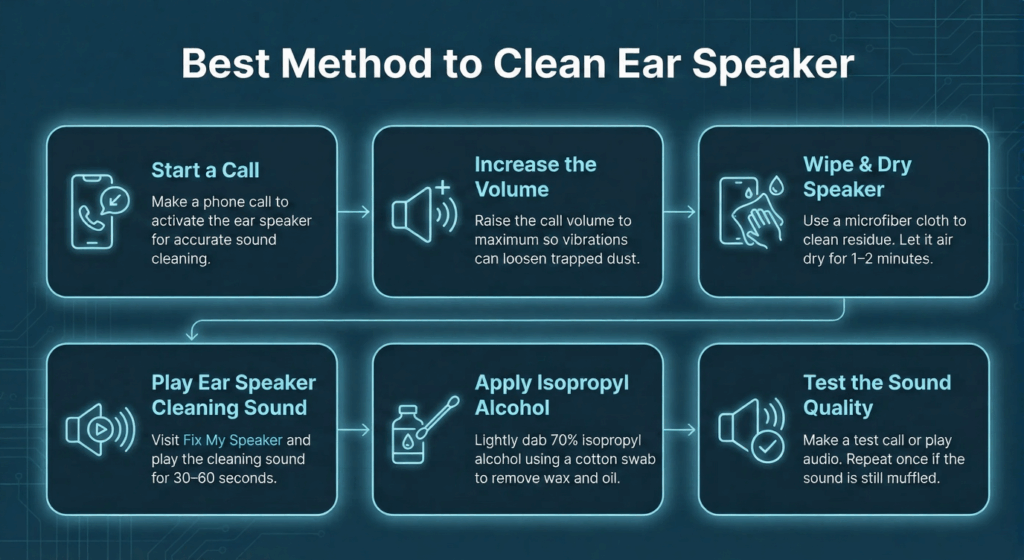 Best Method to Clean Ear Speaker