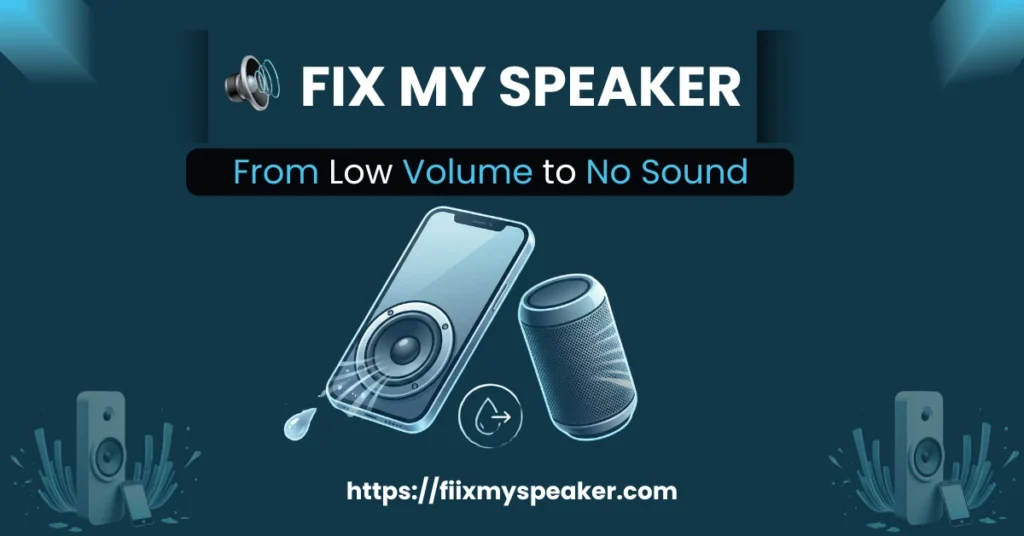 Fix My Speaker
