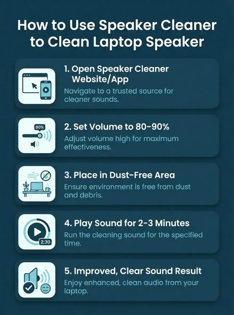 How to Use Speaker Cleaner to Clean Laptop Speaker