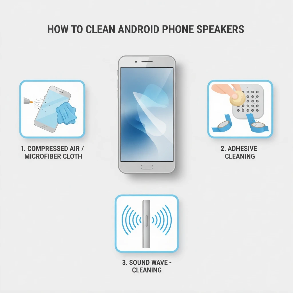 How to clean Android phone speakers