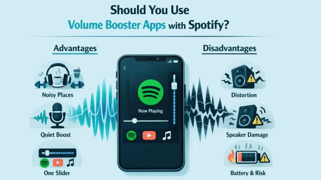 Should You Use Volume Booster Apps with Spotify